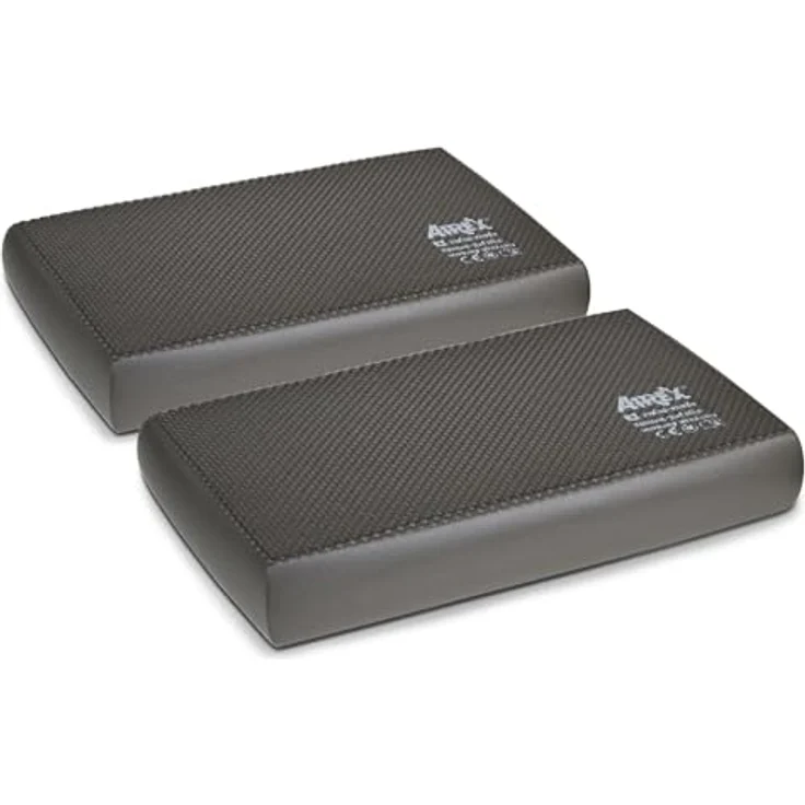 Airex Balance-pad Mini Duo Lava, Balance Trainer für funktionelles Training, transportable, rutschfest, 2er Pack – Bild 1