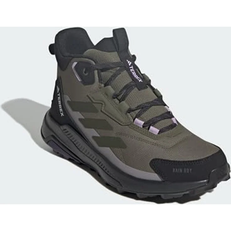 adidas TERREX ANYLANDER MID RAIN.RDY WANDERSCHUH, halbhoher Hikingschuh mit dämpfender Zwischensohle und Traxion Außensohle, strapazierfähig und wasserabweisend – Bild 7