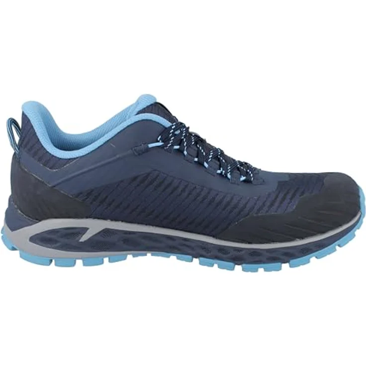 MEINDL Power Walker Lady 4.2, Wanderschuhe mit GORE-TEX Innenfutter und Comfort fit Soft-Step Sohle, marine/azur, Größe 39 – Bild 4