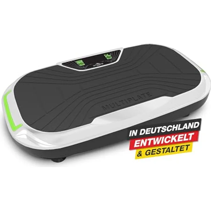 Donnerberg® Vibrationsplatte 3D THERA MP-888 für effektives Ganzkörpertraining, inklusive Zubehör, in Schwarz