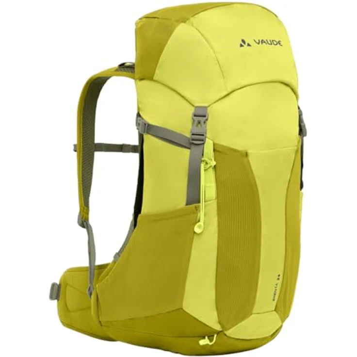 VAUDE Brenta 24, Wanderrucksack 24 Liter mit Aeroflex 3D Belüftung, ErgoShape Schultergurten & abnehmbarer Regenhülle für Tagestouren – Bild 1