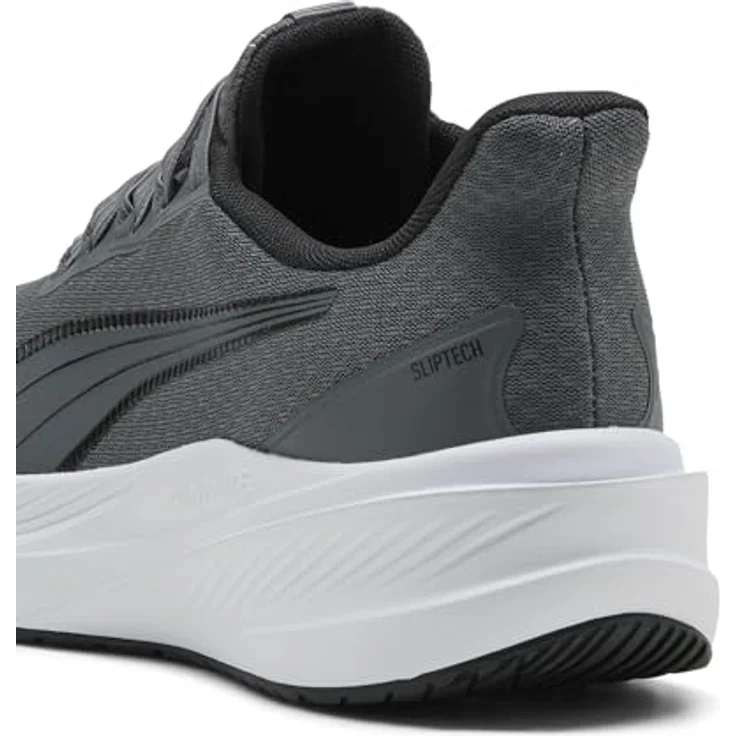 PUMA Dasher Lite Slip Tech Laufschuh, grau, Gr. 44.5 mit praktischer SLIPTECH™ Technologie und gepolsterter Zwischensohle – Bild 2