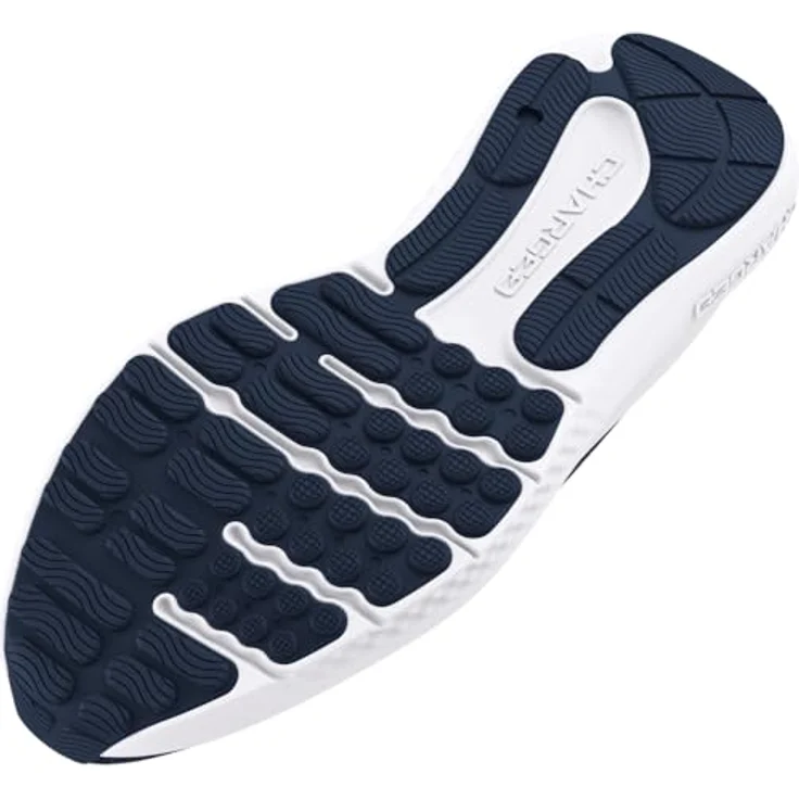Under Armour Charged Surge 4, Herren Laufschuhe mit hoher Dämpfung und Gummi-Sohle, Blau EU 42 – Bild 3