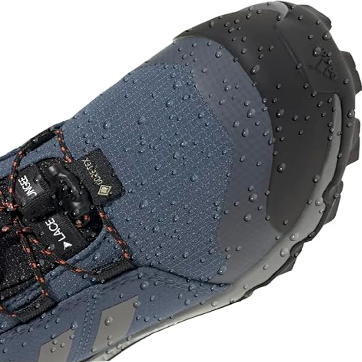 adidas TERREX MID GORE-TEX Wanderschuh wasserdicht, atmungsaktiv, mit Traxion Gummiaußensohle und Speed-Lacing System – Bild 4