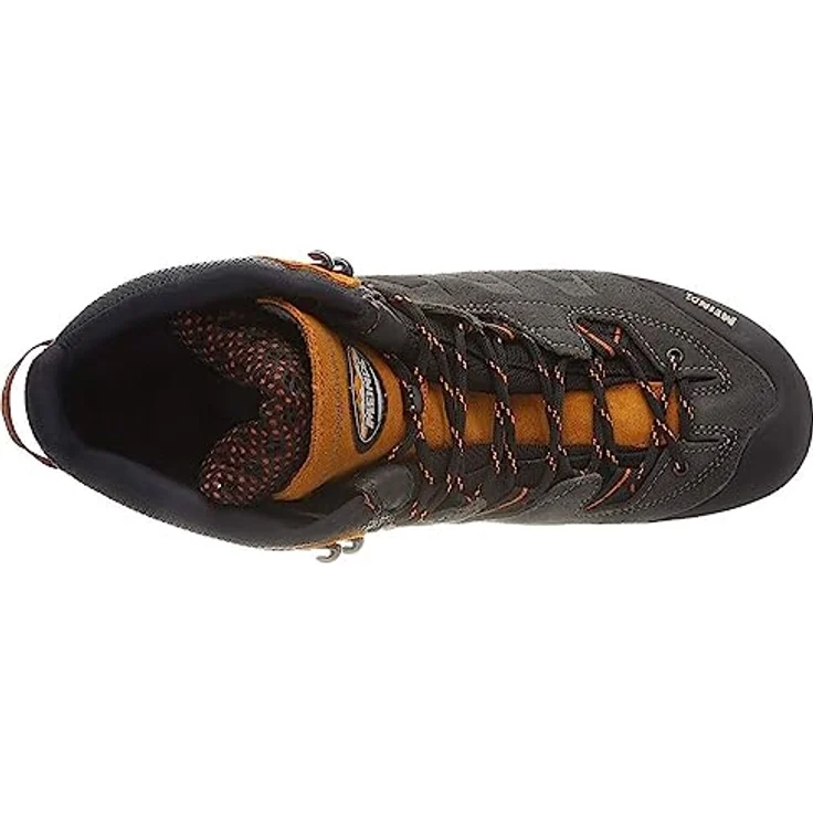 Meindl AIR REVOLUTION ULTRA, Wanderschuhe für Herren mit stabiler Konstruktion, robustem Obermaterial aus Leder und Textil, schwarz, Größe 42,5 – Bild 4