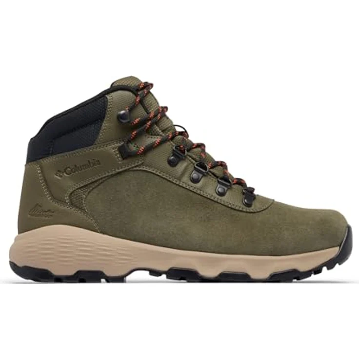 Columbia Newton Wander, Wanderschuhe aus grünem Wildleder mit wasserdichter Omni-Tech Konstruktion und Omni-Grip Laufsohle, Größe 40,5 EU – Bild 7