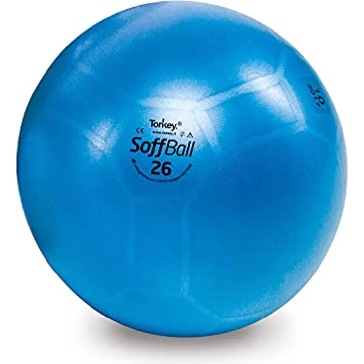 Original Pezzi Soffball MAXAFE Gymnastik Ball Therapie Ball Fitness 26 cm BLAU