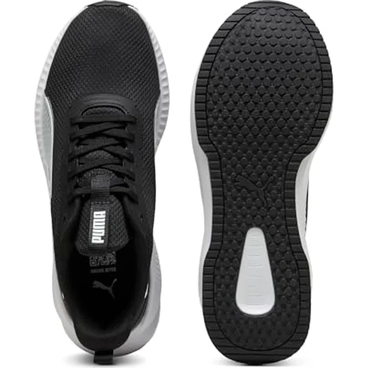 PUMA Flyer Lite 3 31079701, Laufschuhe mit SoftFoam+ Innensohle und recyceltem Obermaterial, schwarz – Bild 6