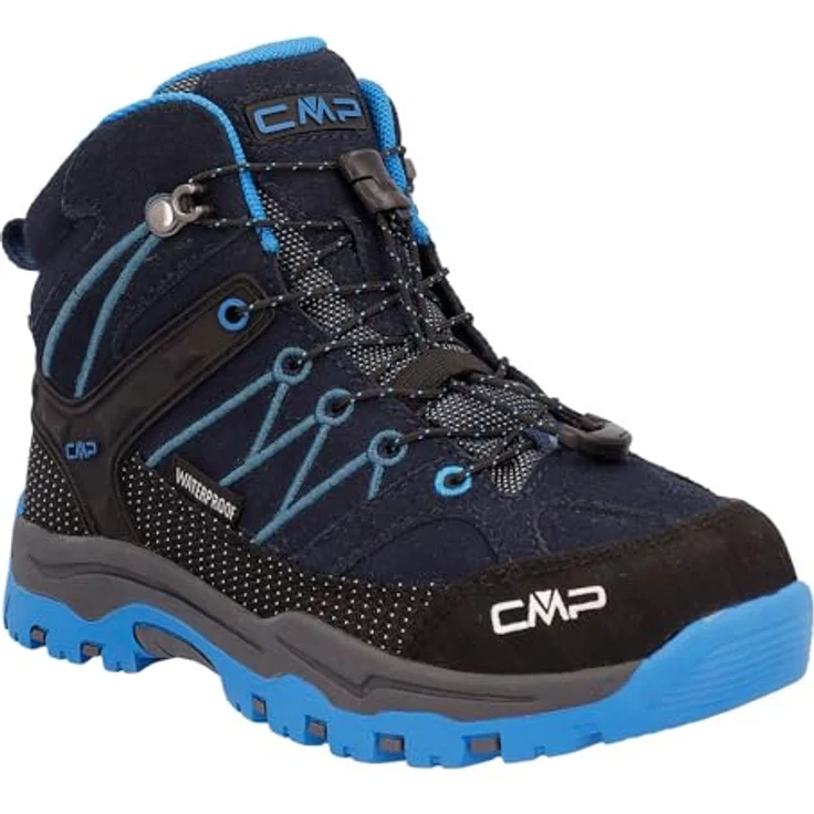 CMP Rigel Mid WP Wanderschuh, Jungen Schuhe in bluestone royalblue, wasserdicht – Bild 5