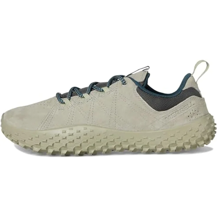 Merrell Barefoot Wrapt, Herren Wanderschuhe in Beige, mit aggressive Gummisohle und atmungsaktivem Meshfutter, Größe 42 – Bild 8