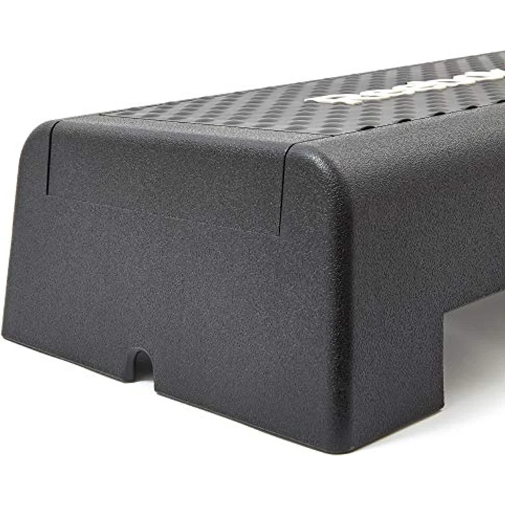 Reebok Mini-Stepper Mini Step, kompakter Aerobic-Stepper mit rutschfester Oberfläche, Schwarz – Bild 2