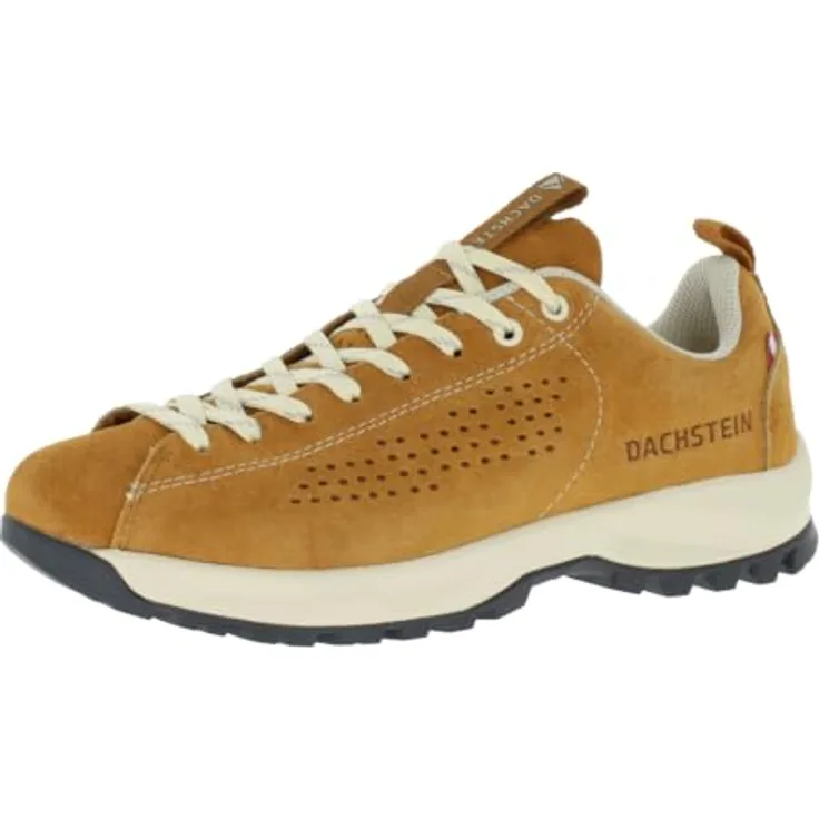 Dachstein Sölden LC WMN, Damen Outdoorschuhe aus Wildleder in Mahagony mit griffiger Vibram® Sohle und atmungsaktivem Mesh-Futter, UK 6,5
