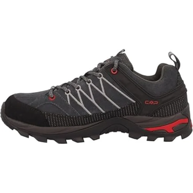 CMP Campagnolo Rigel Low, Herren Wanderschuhe, Wasserdicht, Atmungsaktiv, Griffige Sohle, Braun, Größe 45 – Bild 7