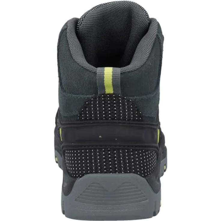 CMP Kids Kiruna Mid Fitgo WP, Kinder Wanderschuhe mit wasserdichtem Leder-Obermaterial und stabilisierender Sohle, grün – Bild 3