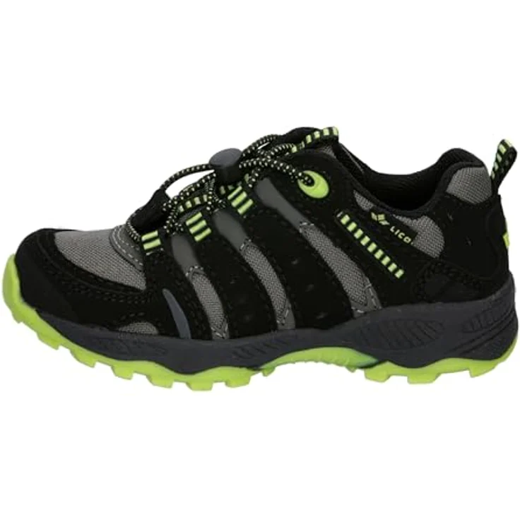Lico Fremont, Jungen Wanderschuhe mit robustem Nylon-Obermaterial, Wechselfußbett und Schnellschnürsystem, Grau – Bild 2