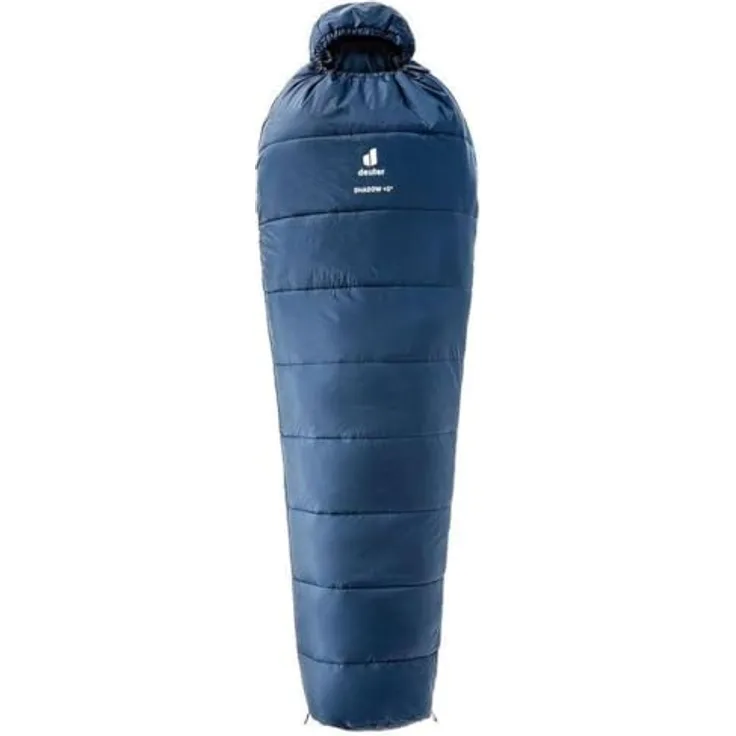 Deuter Shadow +5, Mumienschlafsack für Backpacker, 205 cm, leicht, gute Wärmeisolation, Komforttemperatur bis 9 °C, ganzjährig einsetzbar, Fair Wear zertifiziert