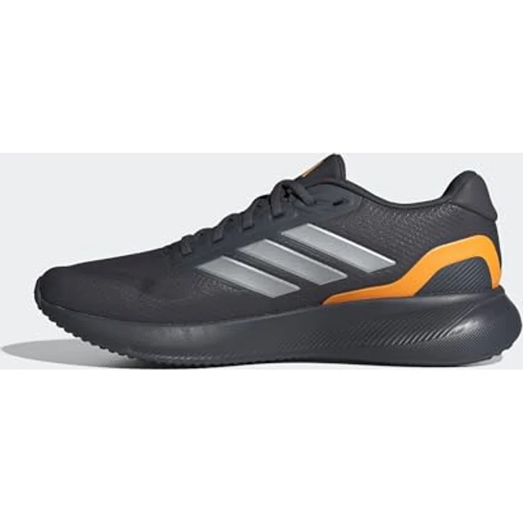 ADIDAS Herren Laufschuh Runfalcon 5, dämpfende Cloudfoam Zwischensohle, atmungsaktives Mesh-Obermaterial, strapazierfähige Adiwear Außensohle – Bild 3
