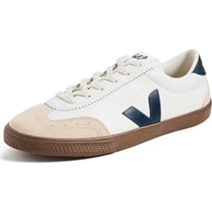 Veja Volley Sportschuhe, Neuauflage des klassischen Volleyballschuhs aus den 70er Jahren, Weiß, EU 42 – Bild 1