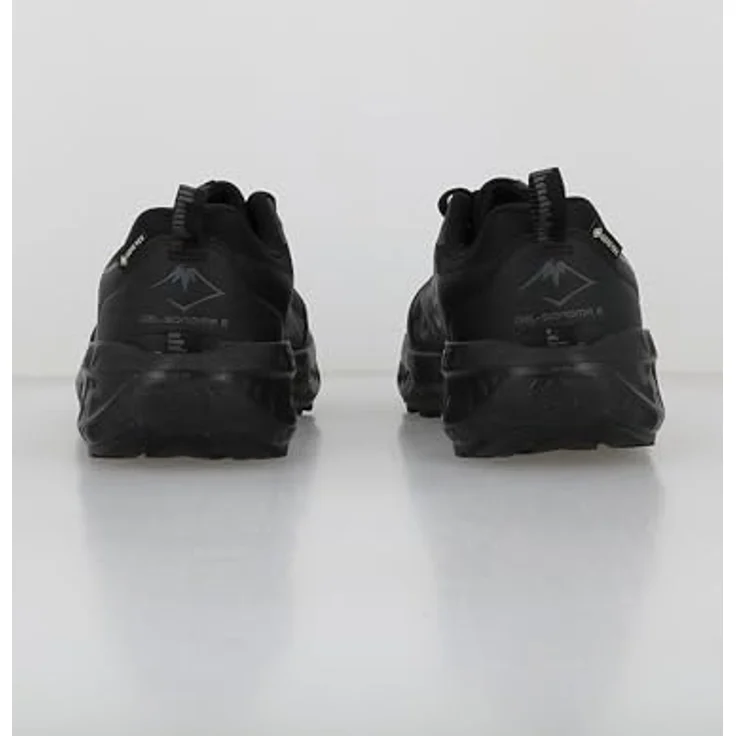 Asics Gel-Sonoma 8 GTX, Laufschuh mit wasserdichter GORE-TEX Membran und GEL-Dämpfung, Schwarz/Grau, Größe 44 2/3 – Bild 3