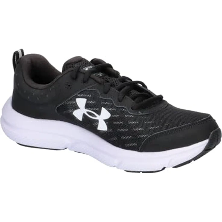 Under Armour Charged Assert 10, Laufschuhe für Herren mit Charged Cushioning, atmungsaktivem Obermaterial, schwarz, Schuhgröße 49.5 EU – Bild 7