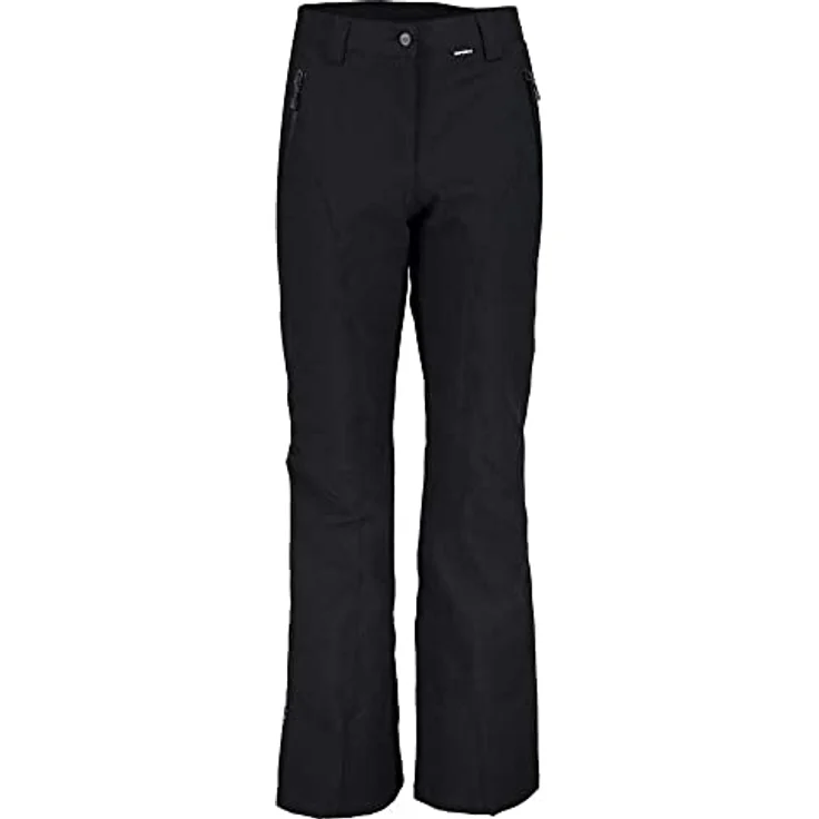 Icepeak Damen FREYUNG Skihose, wasserabweisend und atmungsaktiv, Slim Fit, schwarz, Größe 46 – Bild 2