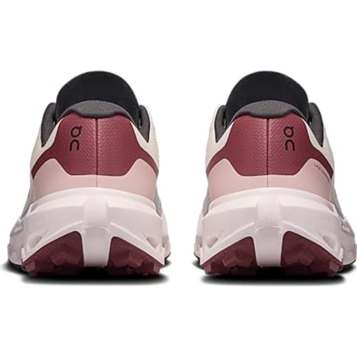 ON Running CLOUDVISTA 3, Trailrunning-Schuhe mit atmungsaktivem Mesh-Obermaterial, starker Dämpfung und Missiongrip™-Außensohle, Farbe Oyster | Barberry, Größe 40 – Bild 5