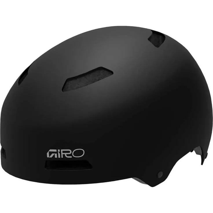 Giro Quarter FS Fahrradhelm, Low-Profile mit EPS-Innenschale, Schwarz M