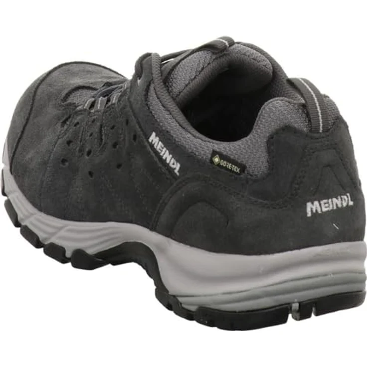Meindl Rapide GTX, Wanderschuhe aus Velourleder in Grau, Größe 46.5, weit geschnitten – Bild 4