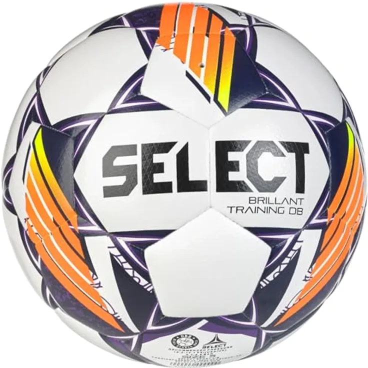 Select Optima TB V25 FIFA Basic Ball 120074, Unisex Fußball aus Polyurethan, weiß, Größe 5 EU