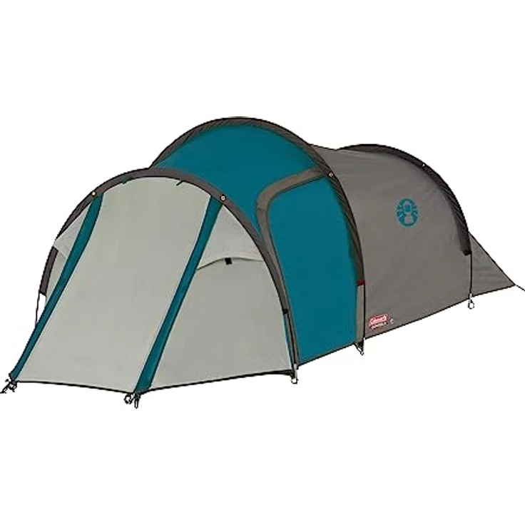 Coleman Cortes Zelt für 2 Personen, wasserdichtes Tunnelzelt mit Vorzelt und 2000 mm Wassersäule, kompakt und leicht, 3,6 x 1,35 x 0,95 m – Bild 2