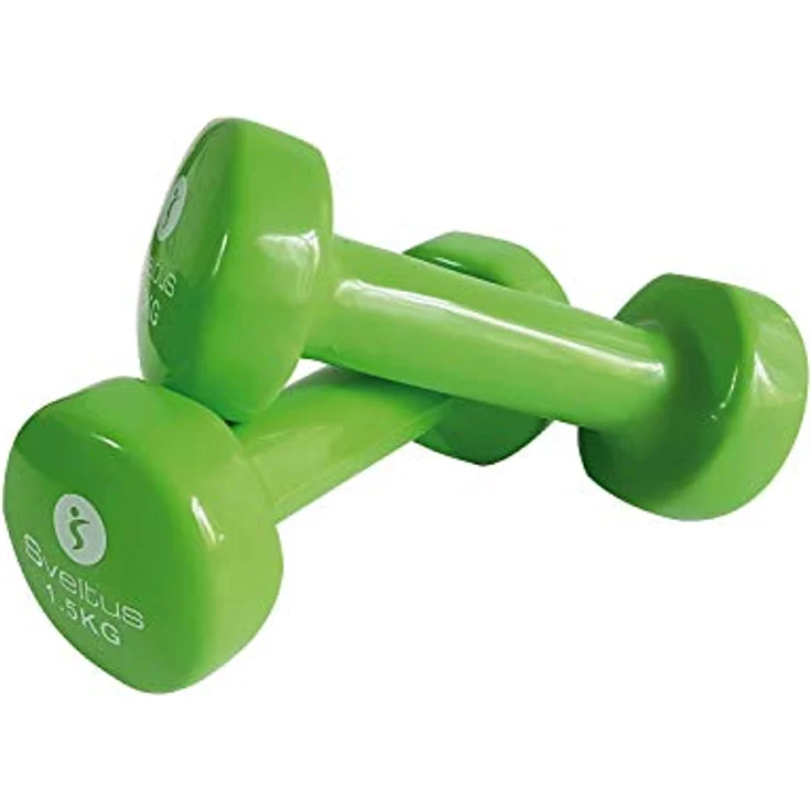 Sveltus Hanteln, Epoxidharz, 1,5 kg, 2 Stück – Bild 3