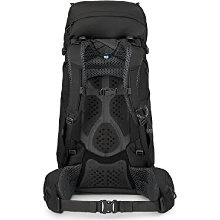Osprey Europe Kestrel 48 Black L/XL, Wanderrucksack mit AirScape Rückenplatte und integrierter Regenhülle – Bild 5