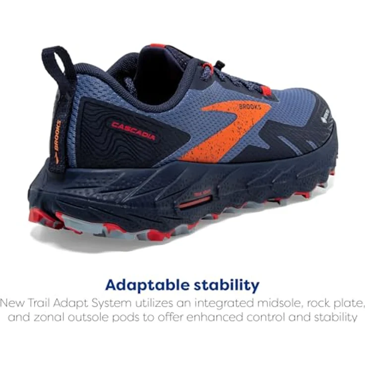 Brooks CASCADIA 17 GTX Lady, Trailschuh für Damen mit wasserdichter Abdeckung, extra Stabilität und softe Dämpfung, Größe US 7 - EU 38 - CM 24 - UK 5 – Bild 4