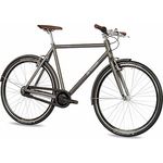 Airtracks Herren Urban Bike 28 Zoll UR.2825 City Fahrrad Shimano Nexus 7 Gang Citybike Grau Matt - 57cm