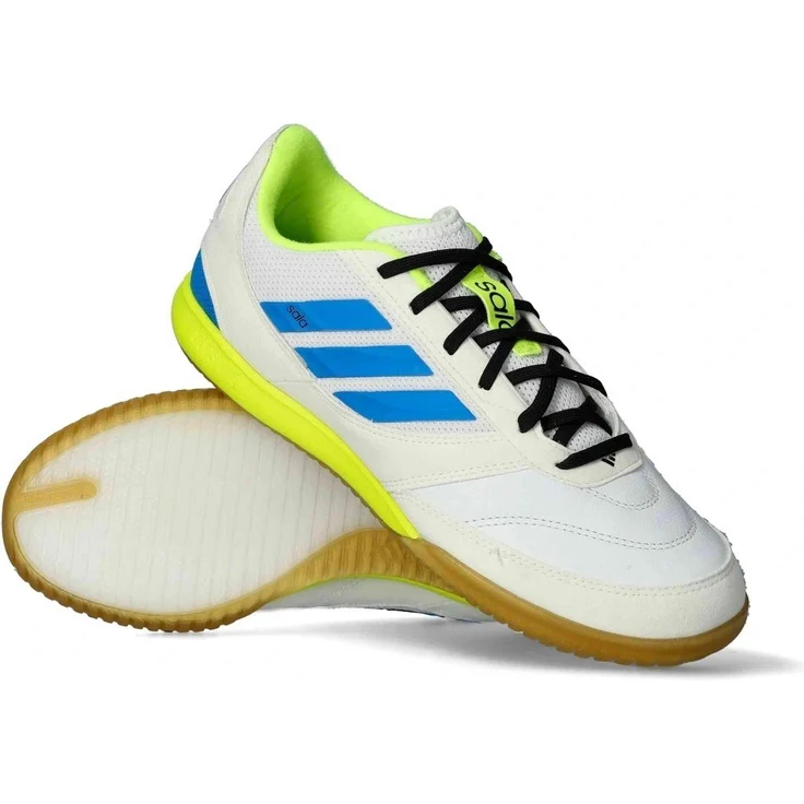 Adidas Top Sala Competition II, Unisex Hallenschuhe mit Lederobermaterial, abriebfester Gummiaußensohle und leichter EVA-Zwischensohle