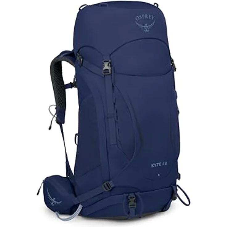 Osprey Kyte 48 Wanderrucksack WM-L, 71 cm, blau, 100% Nylon – Bild 1