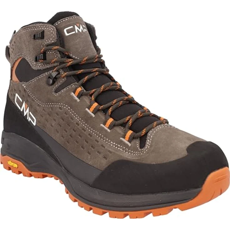 CMP Campagnolo Vertyx Mid Trekking Shoes WP, Herren Wanderschuhe, wasserdicht, atmungsaktiv, Größe 45, Braun – Bild 1