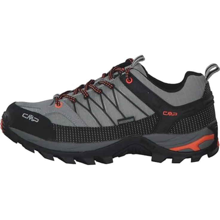 CMP Campagnolo Rigel Low WP, Herren Wanderschuhe für Bergwandern und Alltag, Größe 46, Grau – Bild 2
