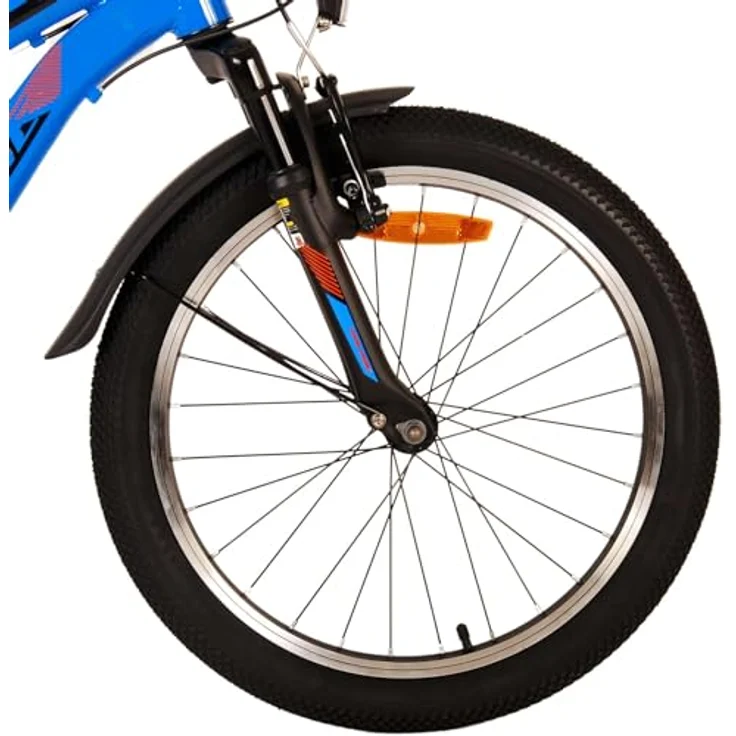 Volare Cross Kinderfahrrad - Jungen - 20 Zoll - in verschiedenen Farben, 6 Gänge - bis 115 kg, 85% zusammengebaut, 2 Handbremsen, 6 - 8 Jahre – Bild 5