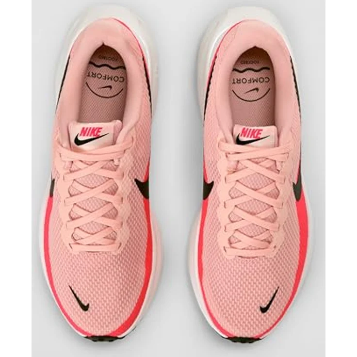 Nike Revolution 8, Laufschuhe Damen mit atmungsaktivem Obermaterial und starker Dämpfung, Schwarz – Bild 6