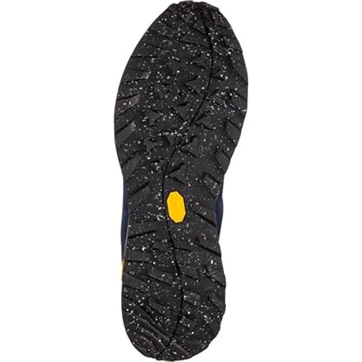 Jack Wolfskin TERRAVENTURE URBAN MID W Outdoorschuh, mittelhoher Wanderschuh aus atmungsaktivem Veloursleder, wasserabweisend, mit ergonomischer VIBRAM-Außensohle, recycelten Materialien, schwarz – Bild 5