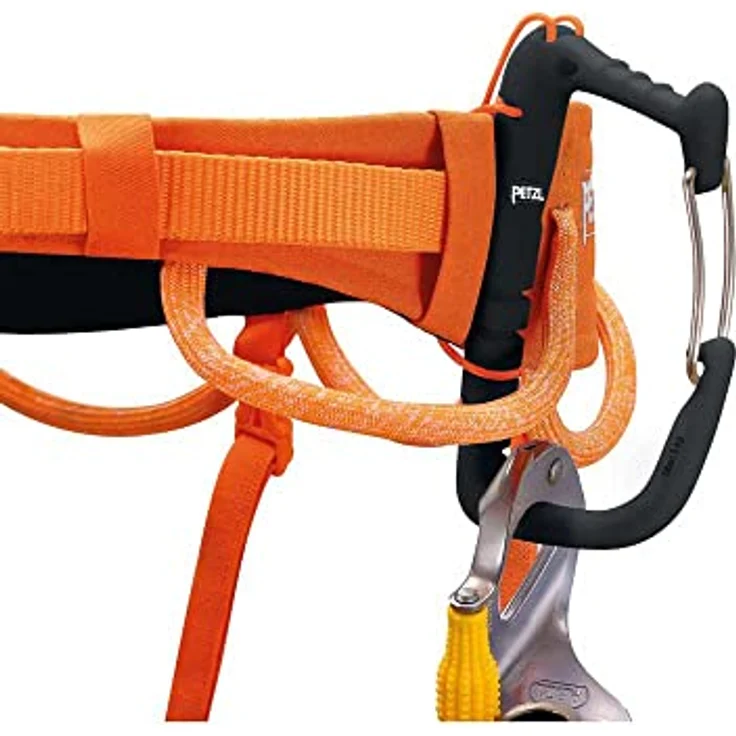 PETZL Hirundos Klettergurt, unisex, XS, orange, zertifiziert nach EN 12277 Typ C, Gewicht 270 g – Bild 4
