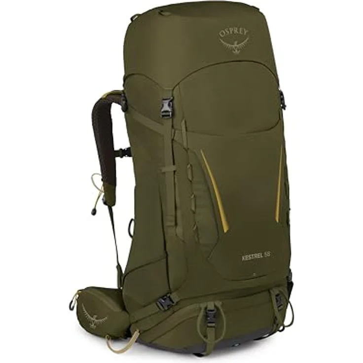 Osprey Kestrel 58 Trekkingrucksack S-M, 82 cm, 100% Nylon – Bild 1