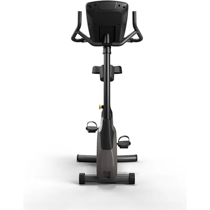 Vision Fitness U60 Ergometer, stromloser Generatorbetrieb, multipositionslenker mit Handpulssensoren, wattgesteuert bis 250 Watt, LED-Konsole – Bild 5