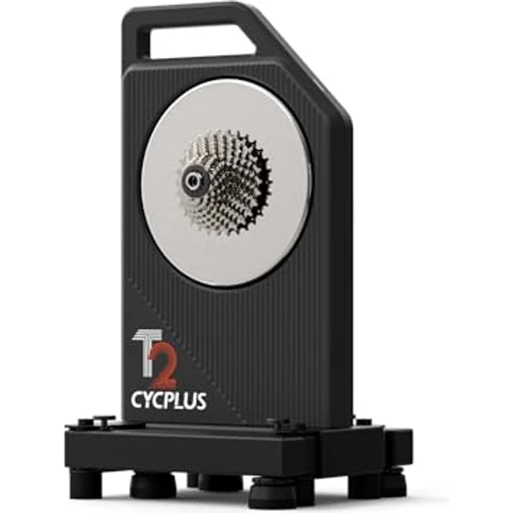 CYCPLUS Inteligentny Trenaer Rowerowy Cycplus T2, Direktantriebsergometer mit 2.200 Watt Leistung und Bluetooth/ANT+ Kompatibilität – Bild 2