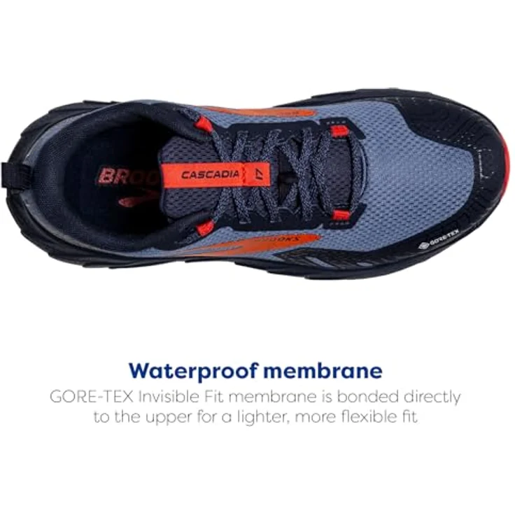 Brooks CASCADIA 17 GTX Lady, Trailschuh für Damen mit wasserdichter Abdeckung, extra Stabilität und softe Dämpfung, Größe US 7 - EU 38 - CM 24 - UK 5 – Bild 5