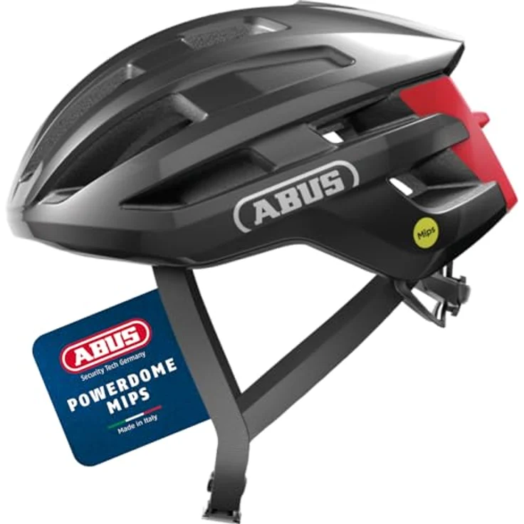 Abus PowerDome MIPS, Velohelm (54 - 58 cm) mit optimaler Belüftung und Zoom Ace Verstellsystem – Bild 1