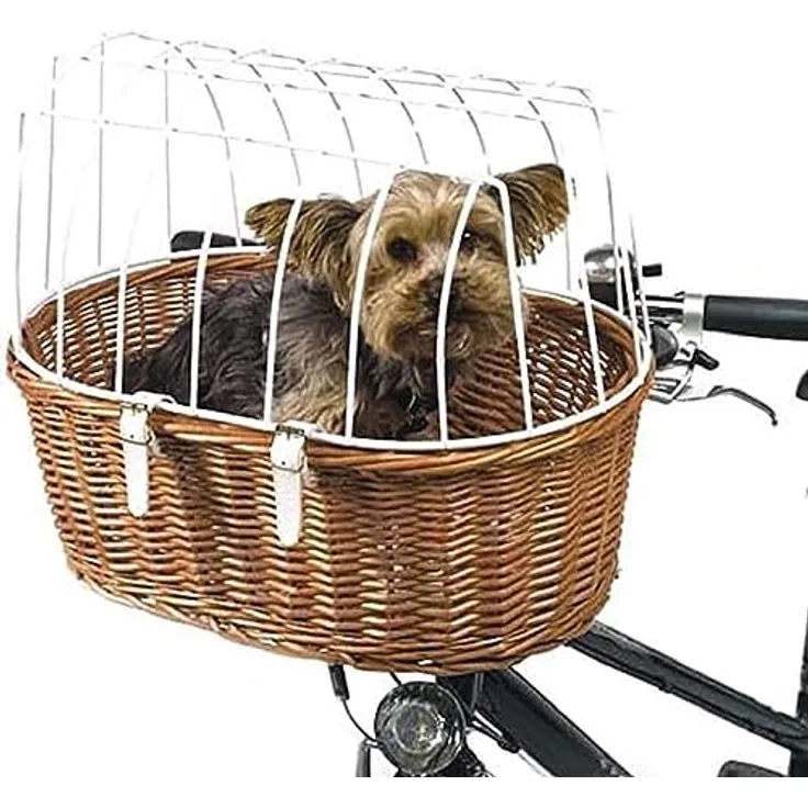 Aumüller V.R.-Tierkorb 11/888/N, Braun, für KLICKfix Halter, Maße 47 x 27 x 35 cm, belastbar bis 8 kg