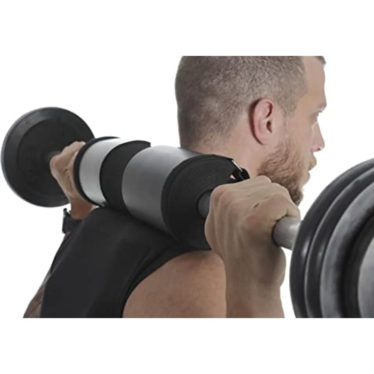 ALPHAPACE Langhantel-Polster - Hip Thrust Polster für Langhantelstange - Barbell Pad als Nackenpolster für Langhantel - Hip Pads, Squad Pads für Kniebeugen, Lunges, Fitness in Schwarz – Bild 5