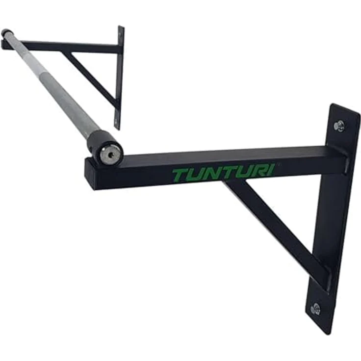 Tunturi Pro Klimmzugstange, Wandmontage mit 28 mm Stangendurchmesser, 149 cm Länge – Bild 2